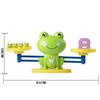 Frog Balance Math Game, Stem Educational Counting Toys For Kids 3-5+ Years, Fun Number Learning Scale For Addition & Subtraction