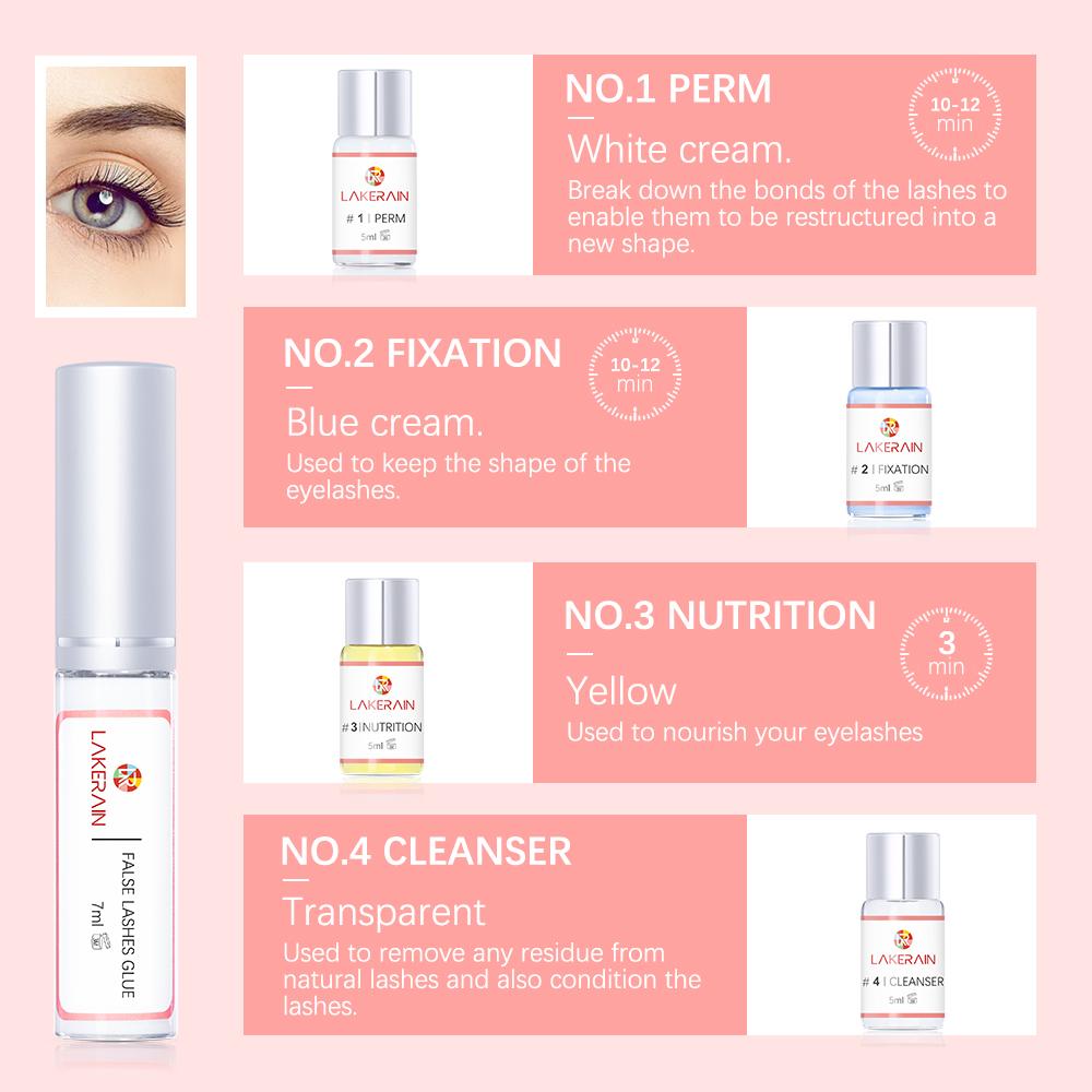 Neues Lash Lift Kit, langanhaltendes Wimpernlifting, Dauerwellenlotion, Fixierkleber, Curly Lasher, Schönheitssalon, Heimgebrauch, Pro Kit