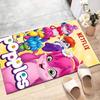 Popples Polyester Carpet, Soft Indoor Mat for Office Chair, Living Room, Computer Desk - Decorative Home Office Rug Design
