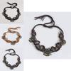 Bohemian Waist Belt Ethnic Style Handwoven With Coin And Moon Details For Vacation Wear