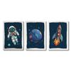 Astronaut Space Themed Nursery Prints Poster Kids Space Themed Bedroom Decor Nursery Decoration Kids Room Nursery Decorative