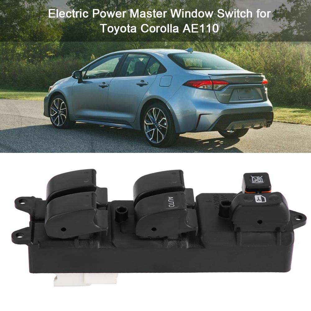 Window Switch, Car Electric Master Window Switch for (for) AE110 84820-12350