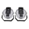2pcs Replacement Flip Straw Lid with Handle Leakproof Flip Top Water Bottle Lid for 30oz Stainless Steel Cup