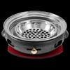 OEING Cast Iron Smokeless Charcoal BBQ Grill Stove