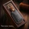 for Acura Leather Key Fob Cover with Keychain Compatible with MDX CDX RDX RLX TLX TLX-L ILX NSX