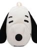 Snoopy Cartoon Backpack For Kids With Nylon And Laptop Storage