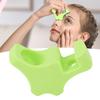 Guida per Gocce Oculari in Silicone Riduci il Contatto Mano-Occhio Applicatore Portatile per Gocce Oculari per un Migliore Posizionamento Verde