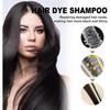 Black Hair Dye Shampoo 3 In 1 Champu Para Canas for Gray Coverage, Black Pure Nature_i*