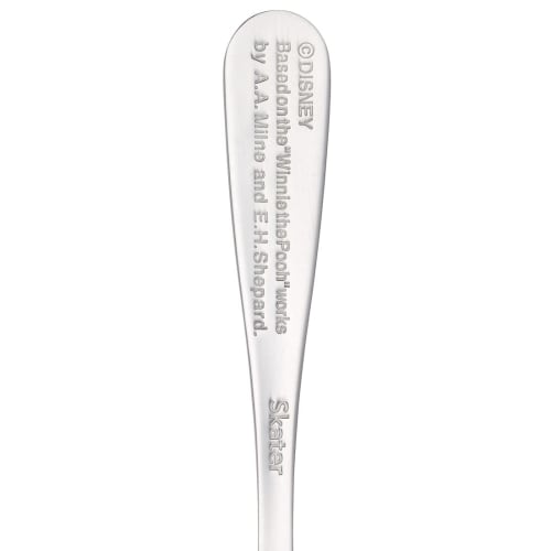 Skater Stainless Steel Fork for Adults, Engraved with Disney Winnie the Pooh Design, FS1C-A