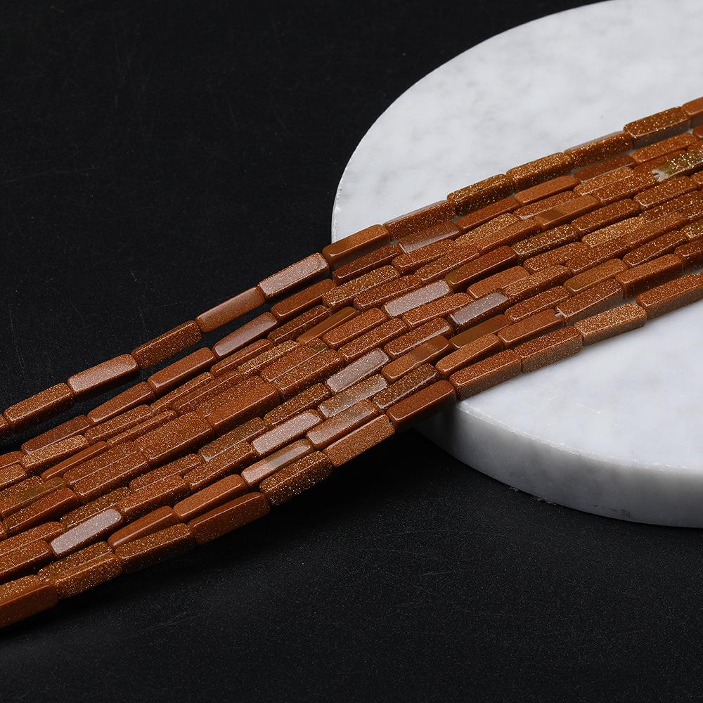 

Прямоугольные трубчатые бусины из натурального полудрагоценного камня для самостоятельного изготовления украшений, кубические бусины-аксессуары 4x13 мм. 4*13mm