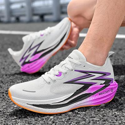 Men's Sneakers Professional Carbon Plate Trainers Shock Cushioning Breathable Track Sports Running Shoes Women's Tennis Shoes