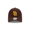 New Era 9TWENTY Strapback Cap San Diego Padres 920 Brown