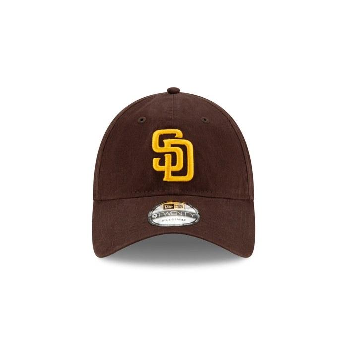 New Era 9TWENTY Strapback Cap San Diego Padres 920 Brown