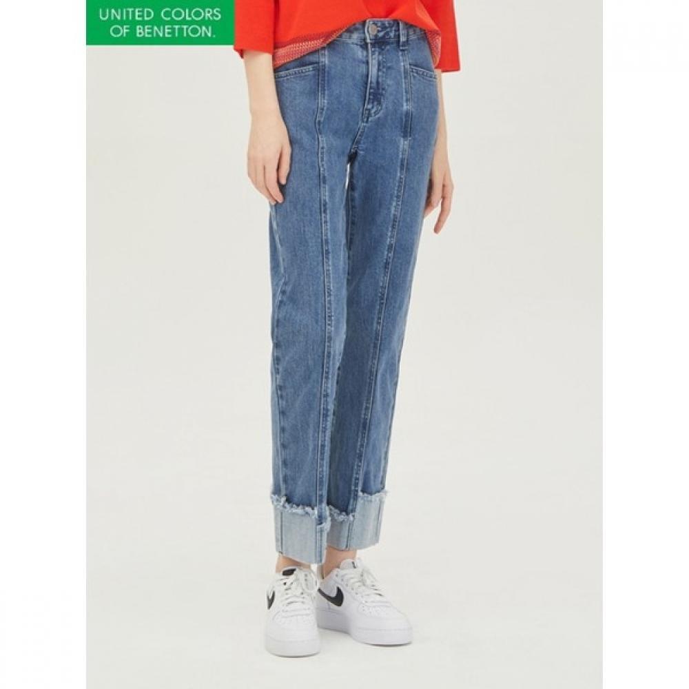 

Джинсовые брюки Benetton Balance Turn Up Cut Badp14311 IN/42