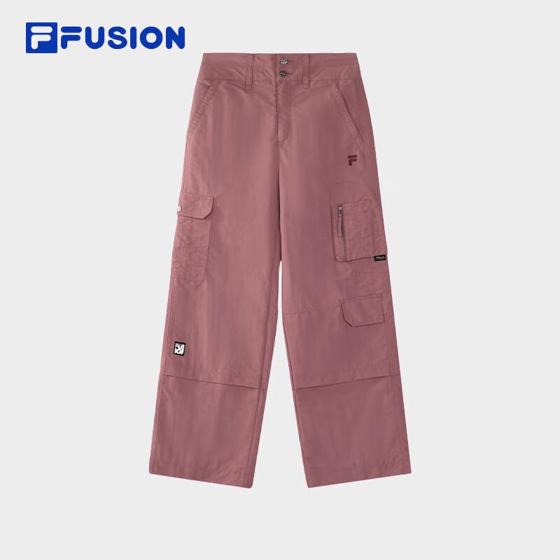 FILA FUSION Women s Casual Loose Woven Cargo Pants L