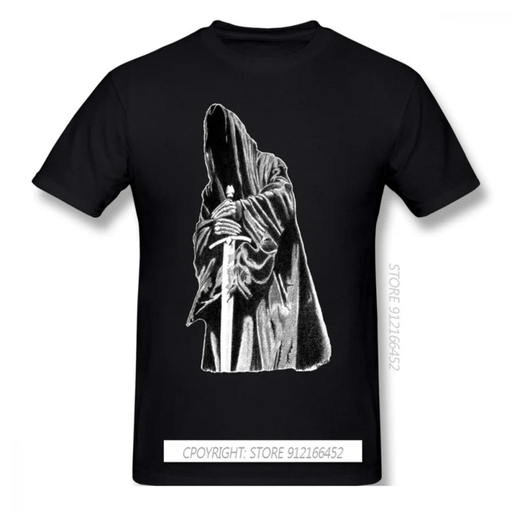 Nazgul T-Shirt Nazgul T-Shirts Mann Grafik-T-Shirts Shirt Großartig Klassisch Baumwolle Übergröße T-Shirt Streetwear