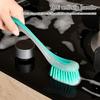 Suction Cup Dishwashing Brush Vertical Tool Brush Durable Sink Cleaning Scrub  Kitchen