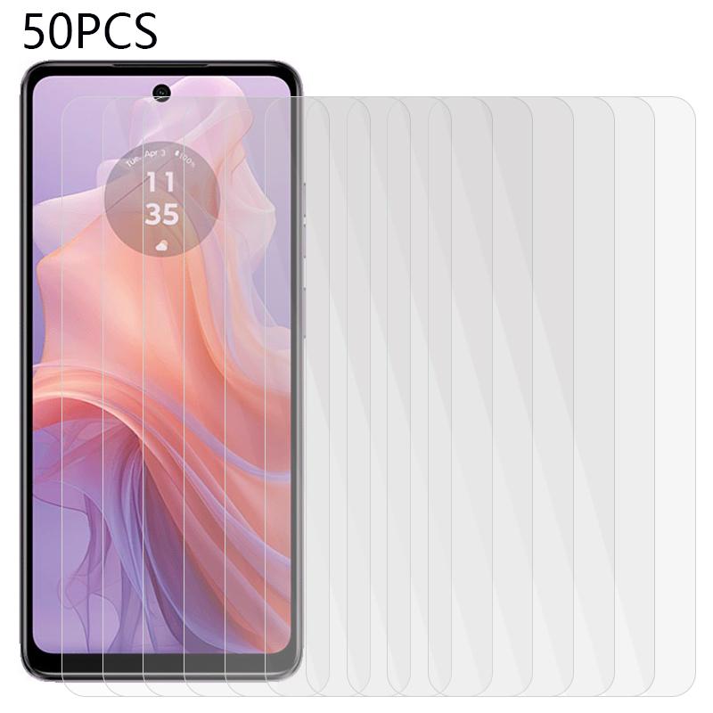 

Оптова закупівля 50 шт. для Motorola Moto G04 4G/G04s 4G/E14 4G/G24 4G/G24 Power Захисна плівка для екрана Захист від подряпин Загартоване скло Type A