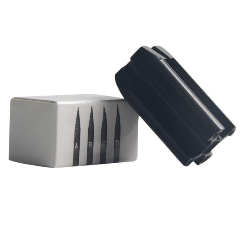 

4-в-1 точилка для карандашей для бровей, набор для заточки макияжа глаз с лезвием для водостойких отшелушивающих карандашей для бровей