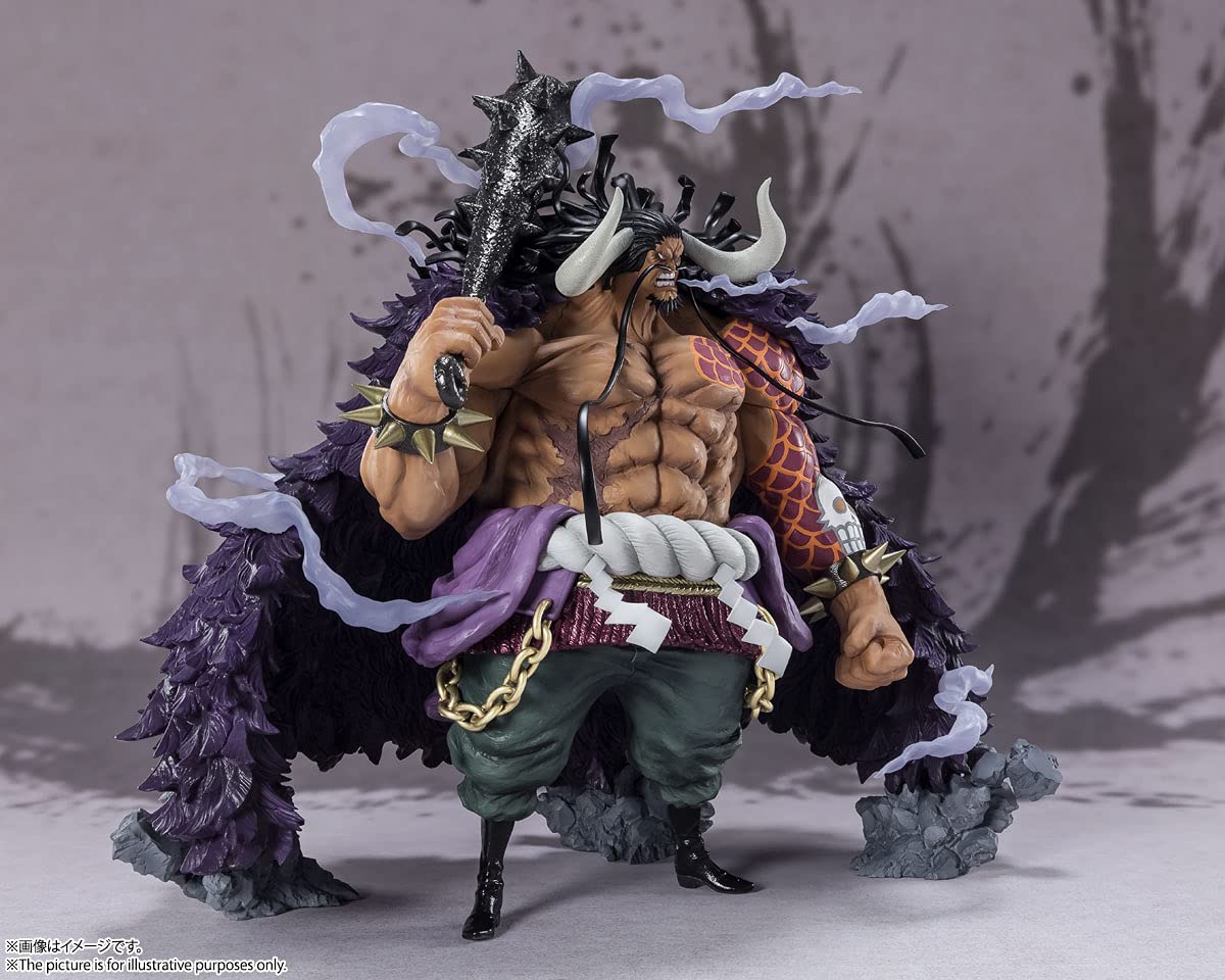 

TAMASHII NATIONS Figuarts ZERO ONE PIECE Kaido of the Beasts Approximately 320mm PVC ABS Painted Complete Figure [EXTRA BATTLE] (Rerelease Edition) &