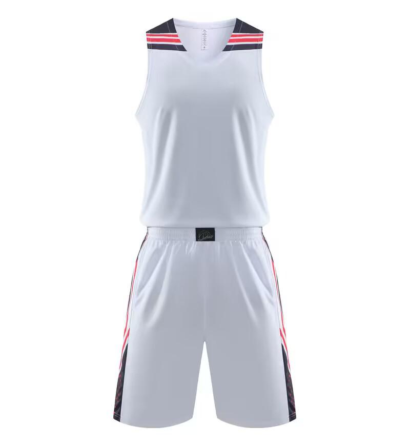 Cross-border Teen & Adult Basketball Jersey Set for Training and Competitions