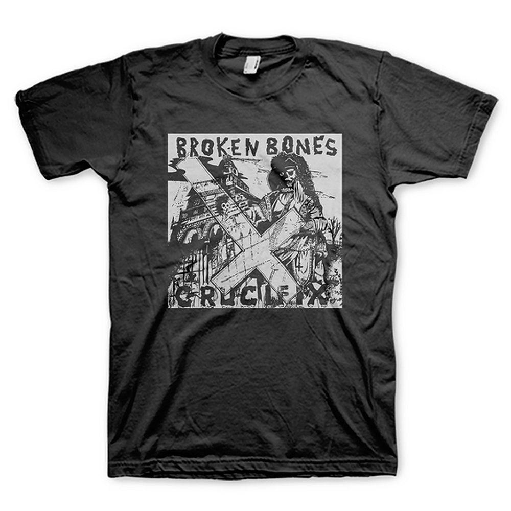 Broken Bones Crucifix T-Shirt S
