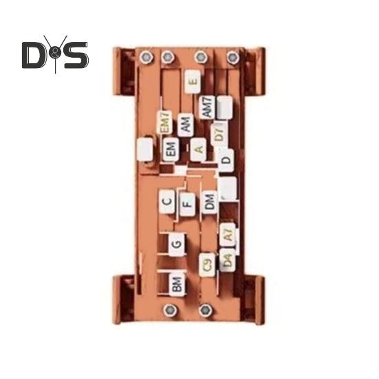 

Гитарный аккордовый пресс Гитарный тренажер Помощь по аккордам Гитарный помощник Система обучения Инструменты для отработки аккордов для начинающих коричневый