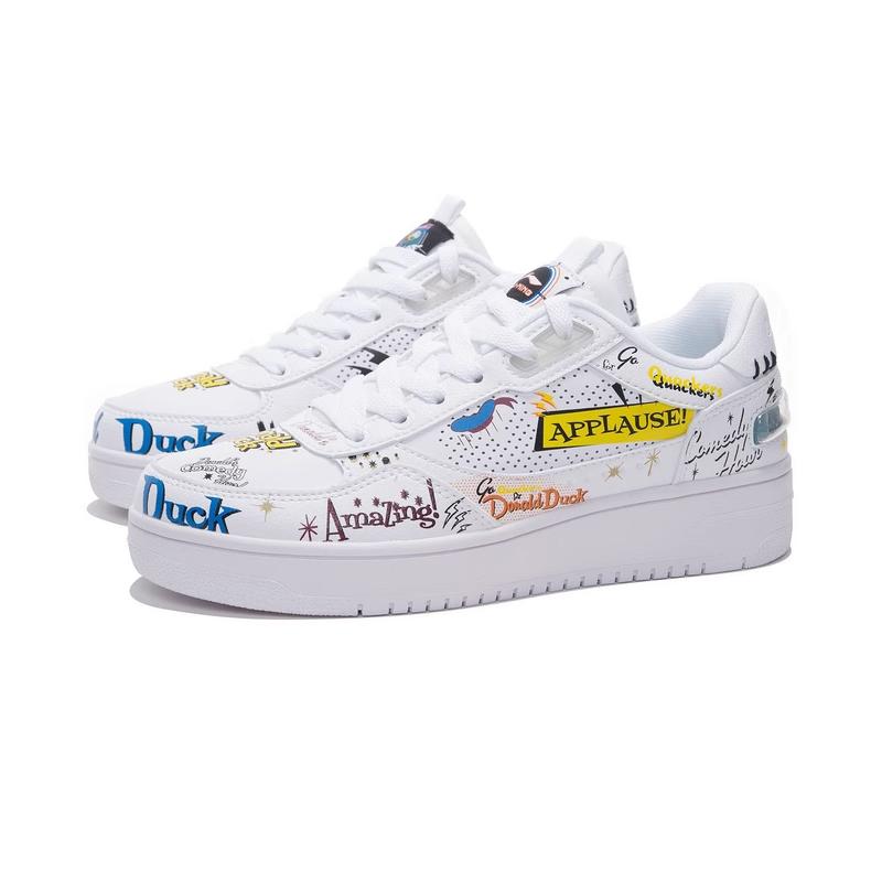 Li Ning Classique Skateboard X Disney 'Blanc' AGCS145-4