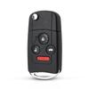2/3/4 Buttons Modified Remote Key Shell Fob Case For Honda Fit Crv Civic 2009 Insight Ridgeline Hrv Jazz Accord Jazz 2008