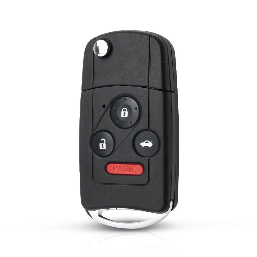 2/3/4 Buttons Modified Remote Key Shell Fob Case For Honda Fit Crv Civic 2009 Insight Ridgeline Hrv Jazz Accord Jazz 2008