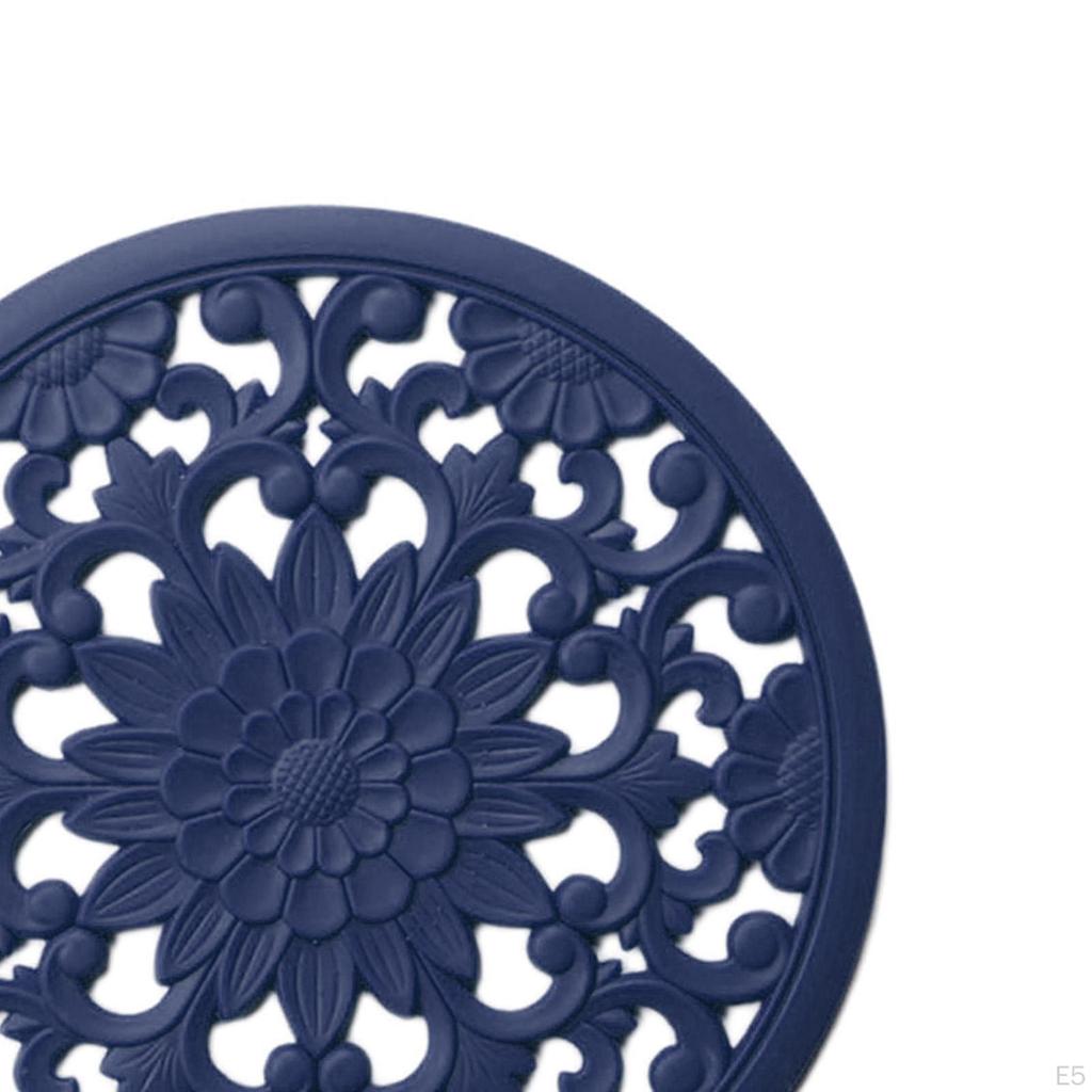 3 / Set Multifunctional Round Silicone Kitchen Countertop Tableware Non- Mat