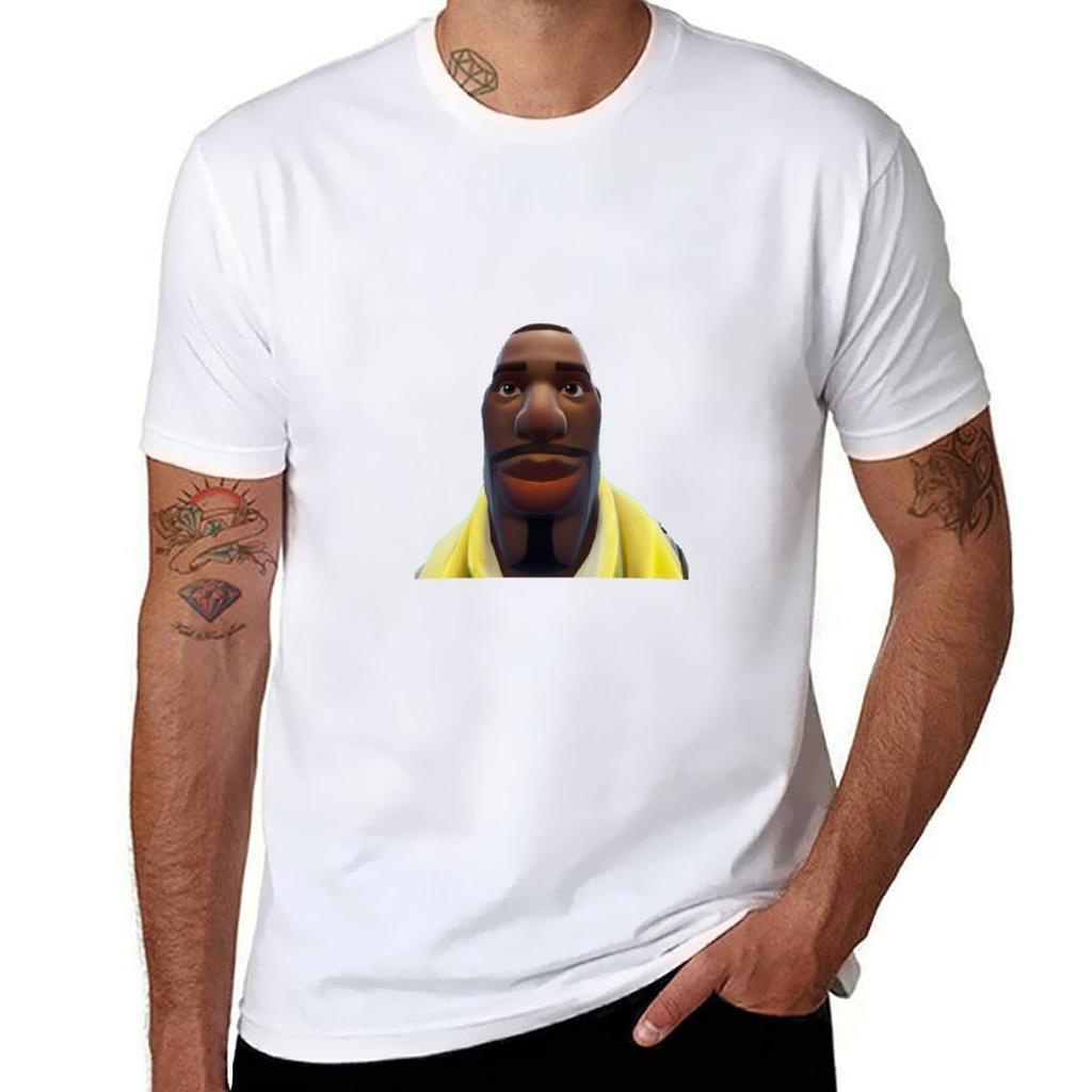 Staring Guy Meme T-Shirt Man T Shirts Cotton T Shirt Personalised T Shirt Man Designer T-Shirt