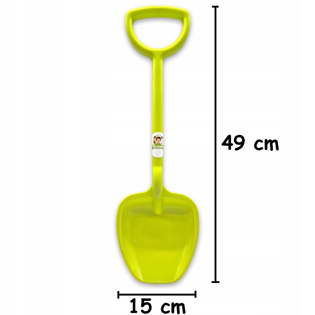 Megadidi Solidna Łopatka Do Piasku Na Plażę 49 Cm Polska Produkcja
