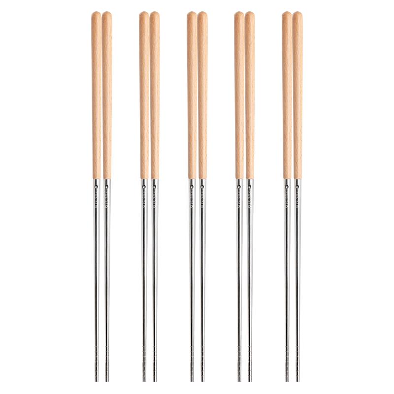

Extra Long Hotpot & Frying Chopsticks 40cm (1 Pair)