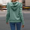 Women Solid Color Casual Hooded Sweatshirt Autumn Winter New Bubble Long Sleeve Hoodie Thickened Warm Pullover Female Hoodies Outerwear