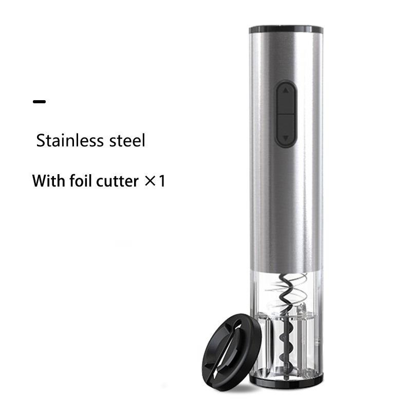 Electric Bottle Opener with Foil Cutter Corkscrew Wine Accessories Smart Automatic Wine Opener Kitchen Appliance