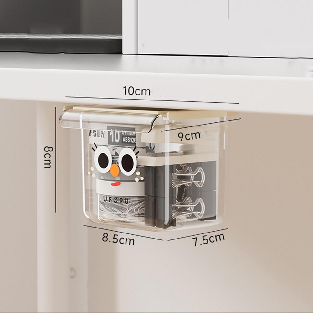 

Прозрачный ящик для хранения канцелярских товаров Невидимый настольный органайзер Хранение канцелярских товаров S