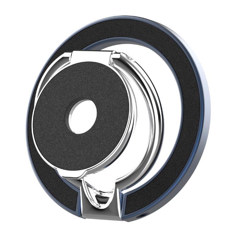 Doppelseitiger MagSafe Handyhalter Magnetischer Handyringhalter Aufsteller Magnetgriff für iPhone 16 15 14 13 Android Fitnessstudio Autohalter