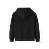 Jordan Felpa con cappuccio per bambini, comoda, morbida, tinta unita, versatile, nera JD2342088GS-002