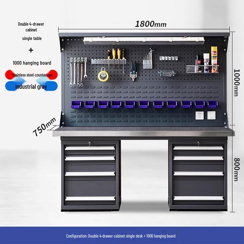 Stainless Steel Heavy Duty Anti-static Workbench for Workshop and Maintenance