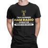 Kawaii LIFE'S TOO SHORT FOR Amateur Ham Radio T Shirt Unisex Cotton Short Sleeve  O-neck Summer Top Tee