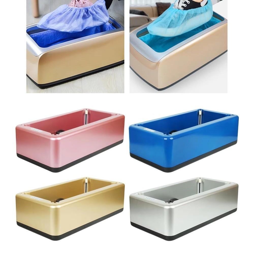 Portable Shoe Cover Dispenser Hand-Free Shoe Film Dispenser Factory Floor