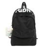 Women's Letter Backpack Junior High School Students Lightweight Schoolbag Large Capacity Backpack