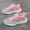 Summer New Korean Casual Sports Shoes for Women Lightweight Soft Soled Hollowed Out Breathable Student Running Shoes