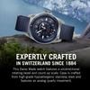 Victorinox JOURNEY 1884 Saat Paslanmaz Çelik Kasa Mavi Kadran Mavi Kauçuk Kordon Kuvars Su Geçirmez Analog Hediye 241975 Erkek (316L) []