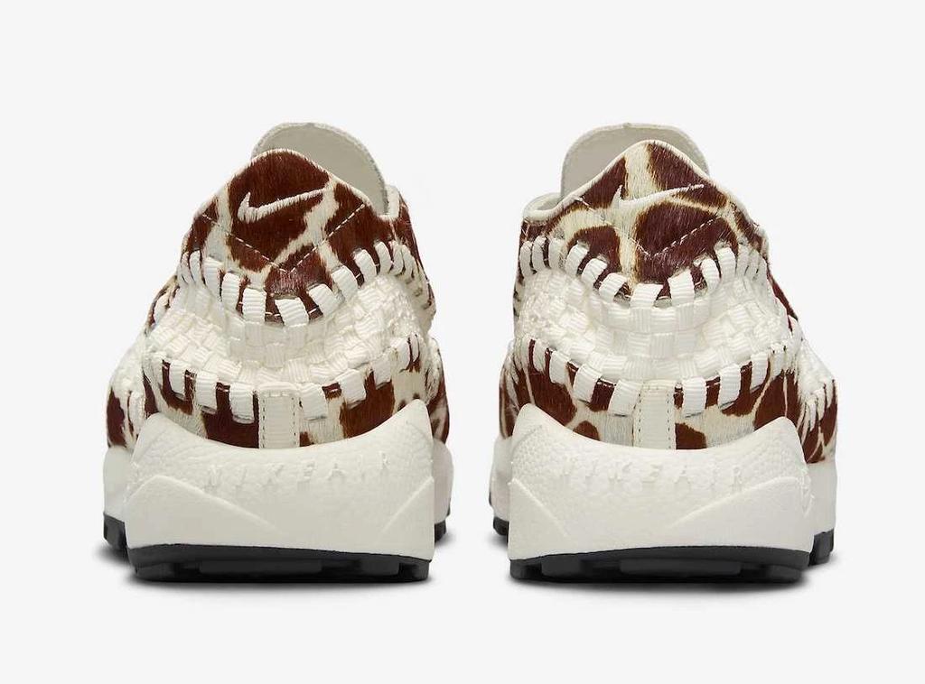 FB1959-100 Nike Air Footscape Woven Natural and Brown (Women's)