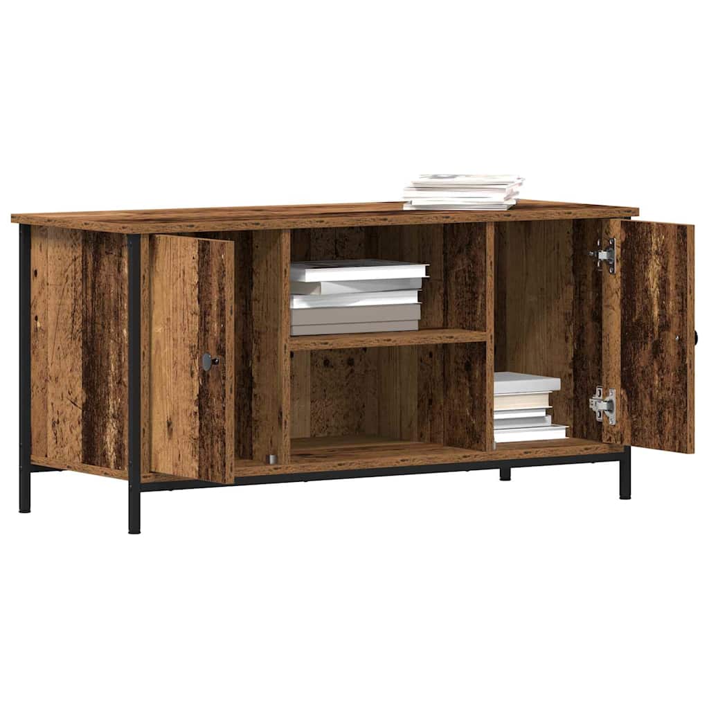 Vintage Wood TV Stand 100 x 40 x 50 cm Engineered Wood