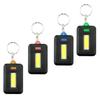 3 Light Mode Outdoor Mini Emergency Light Keychain Work Lamp for Fishing Camping Hiking Keychain Flashlight Portable