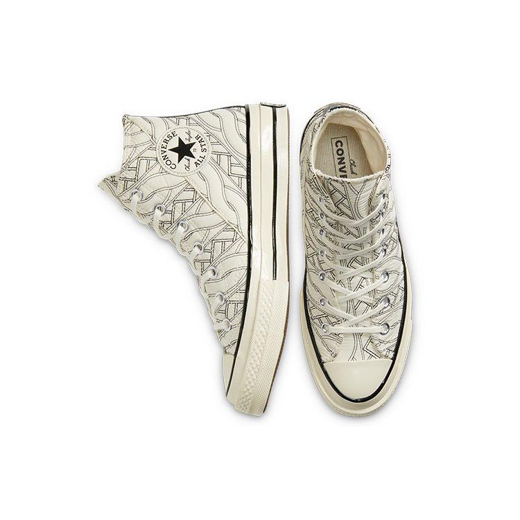 Chuck 70 Wmns Converse High 'Runway Cable - Egret Black' Women's 568674C