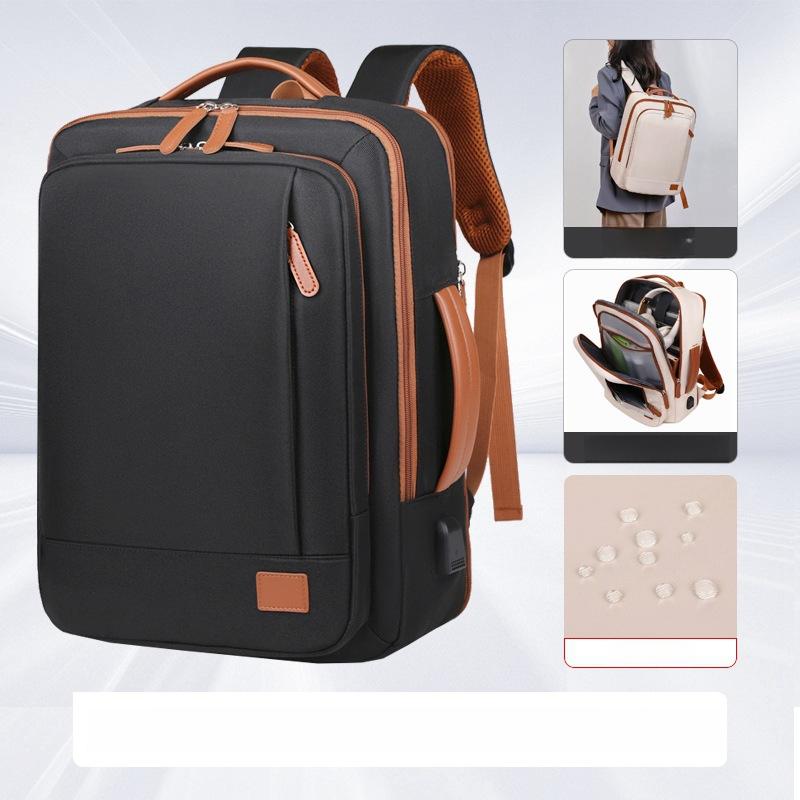 

Повседневный рюкзак для мужчин и женщин, Модный рюкзак премиум-класса, Водонепроницаемая сумка для ноутбука, Рюкзак для путешествий большой вместимости с возможностью расширения